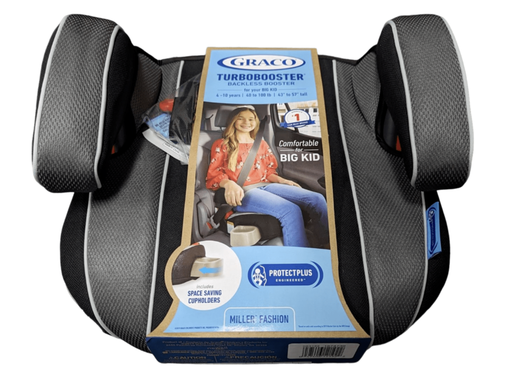 *TurboBooster Backless Booster Car Seat