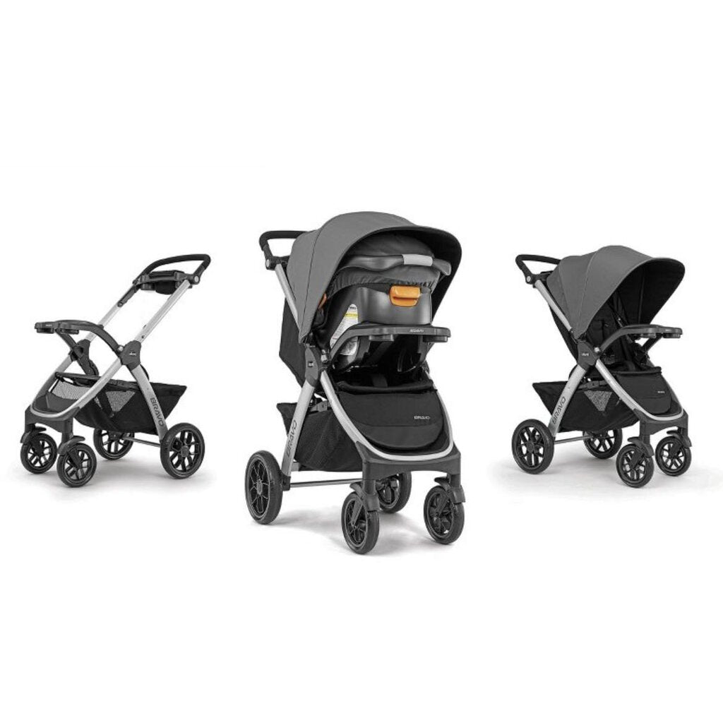 Chicco Bravo 3-in-1 Quick Fold Travel System