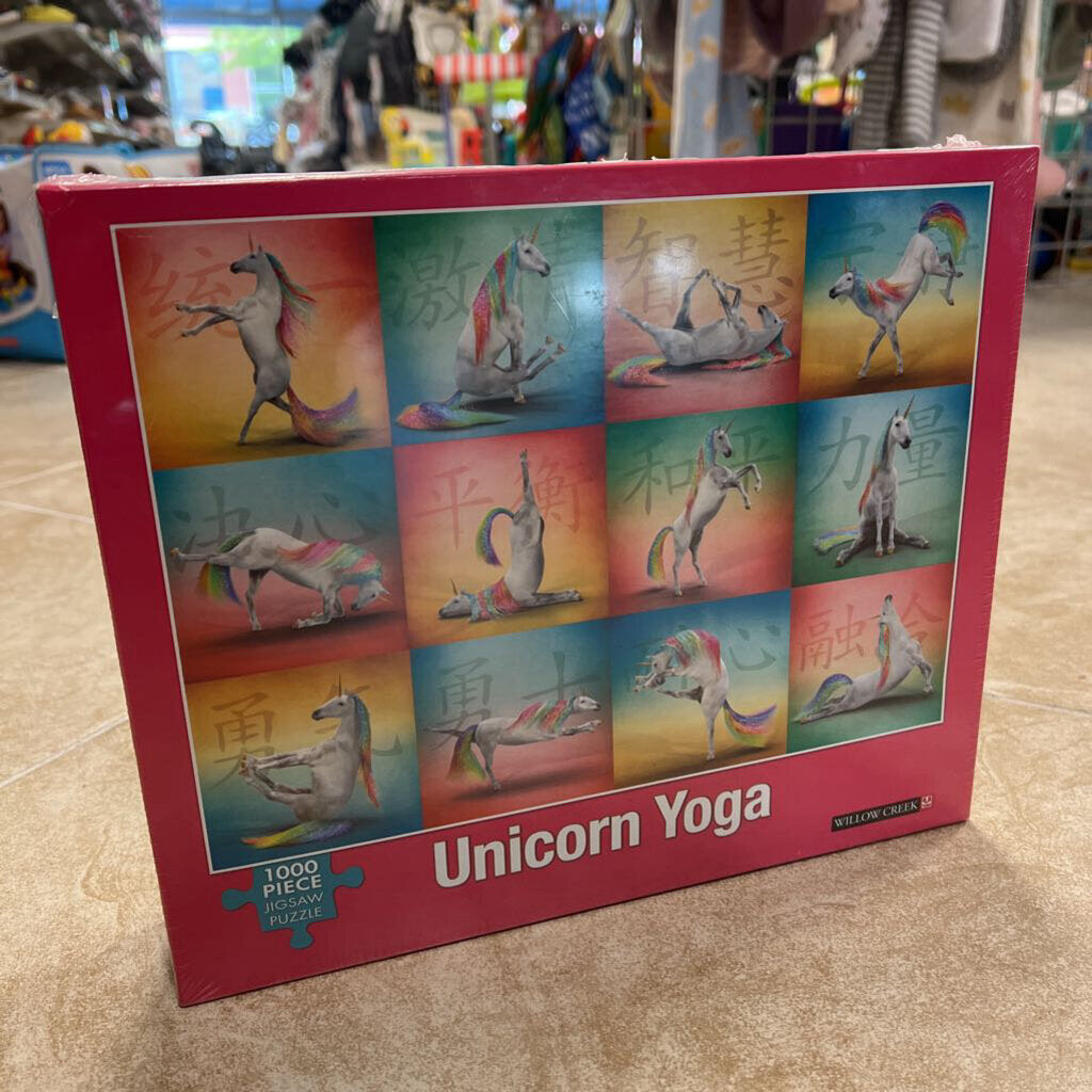 *Unicorn Yoga Puzzle
