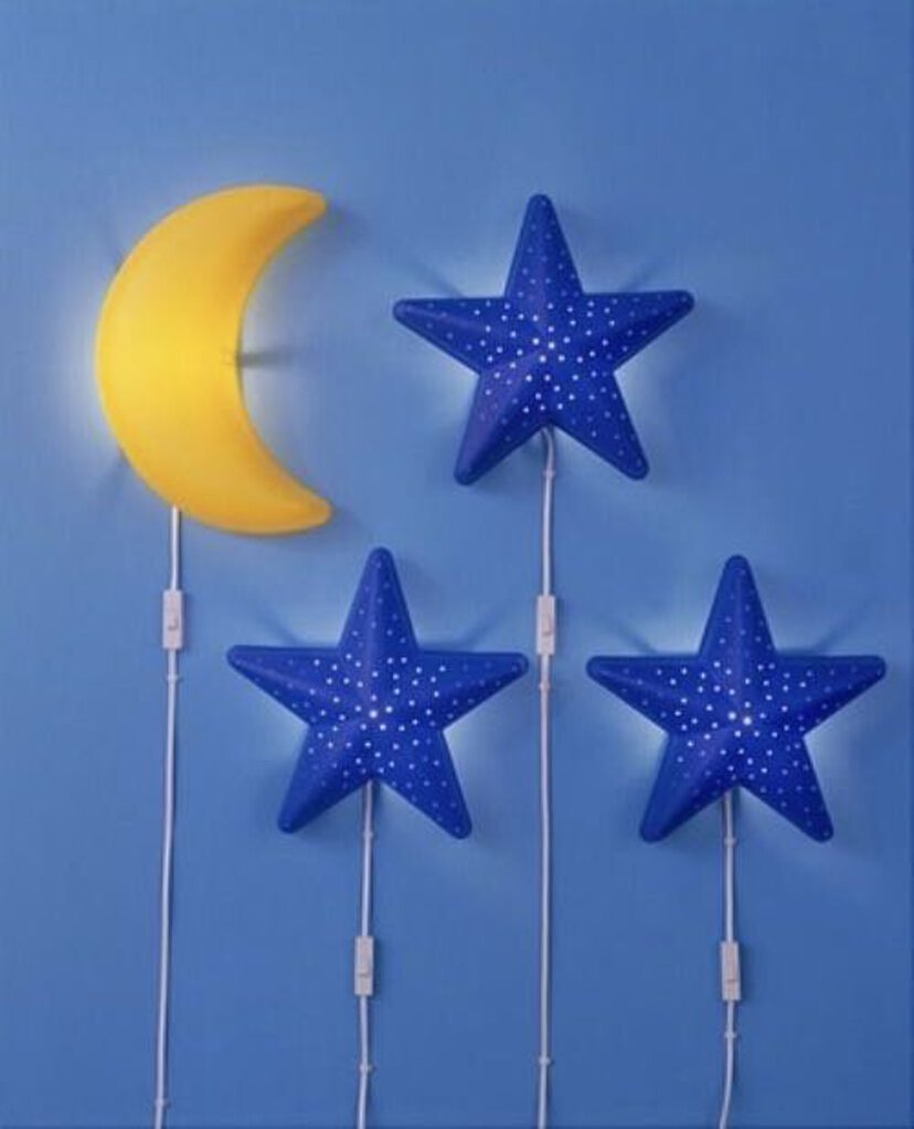 *4pk Star & Moon Lights