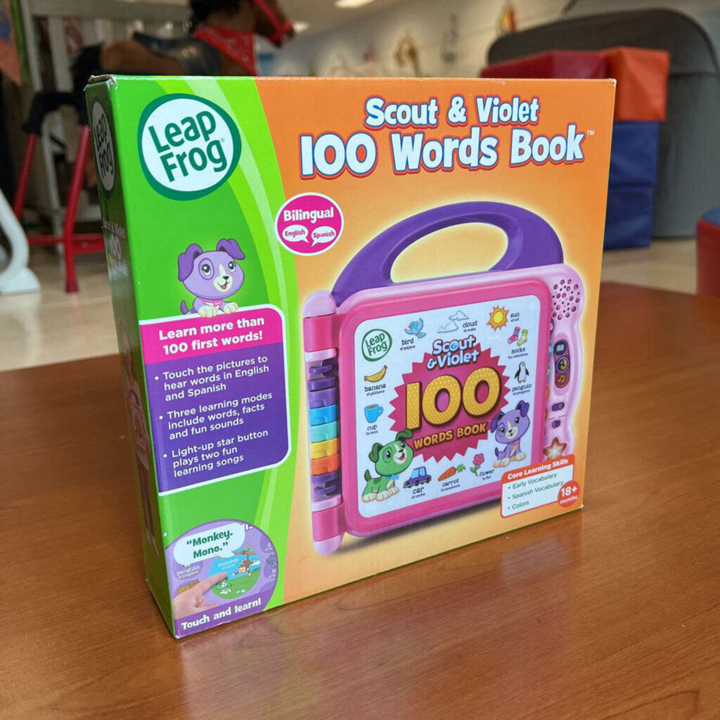* NEW Scout and Violet 100 Words Book