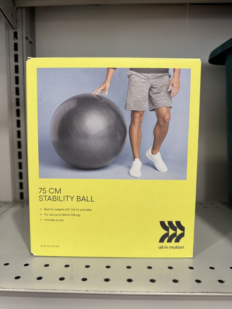 * yoga ball