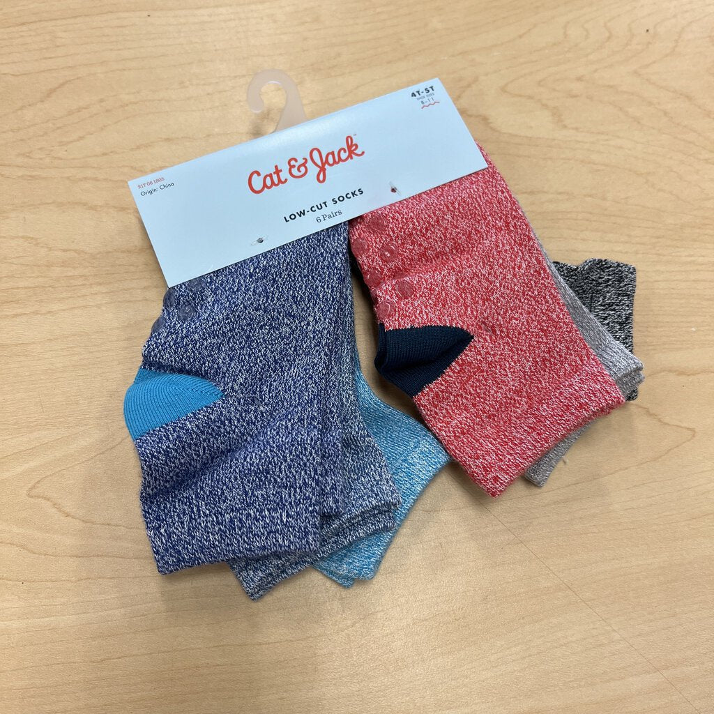 Low-Cut Socks 6 Pairs