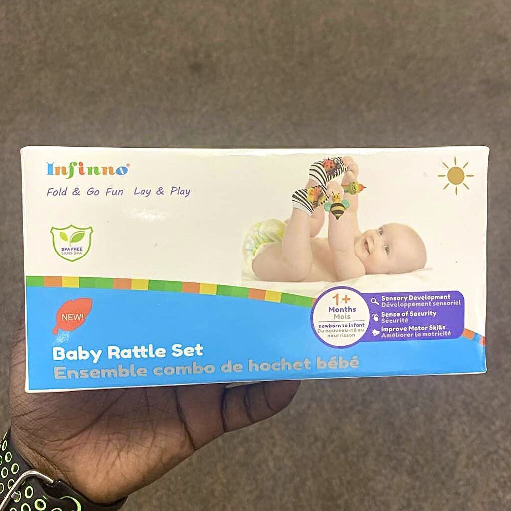 *NEW Baby Rattle Set