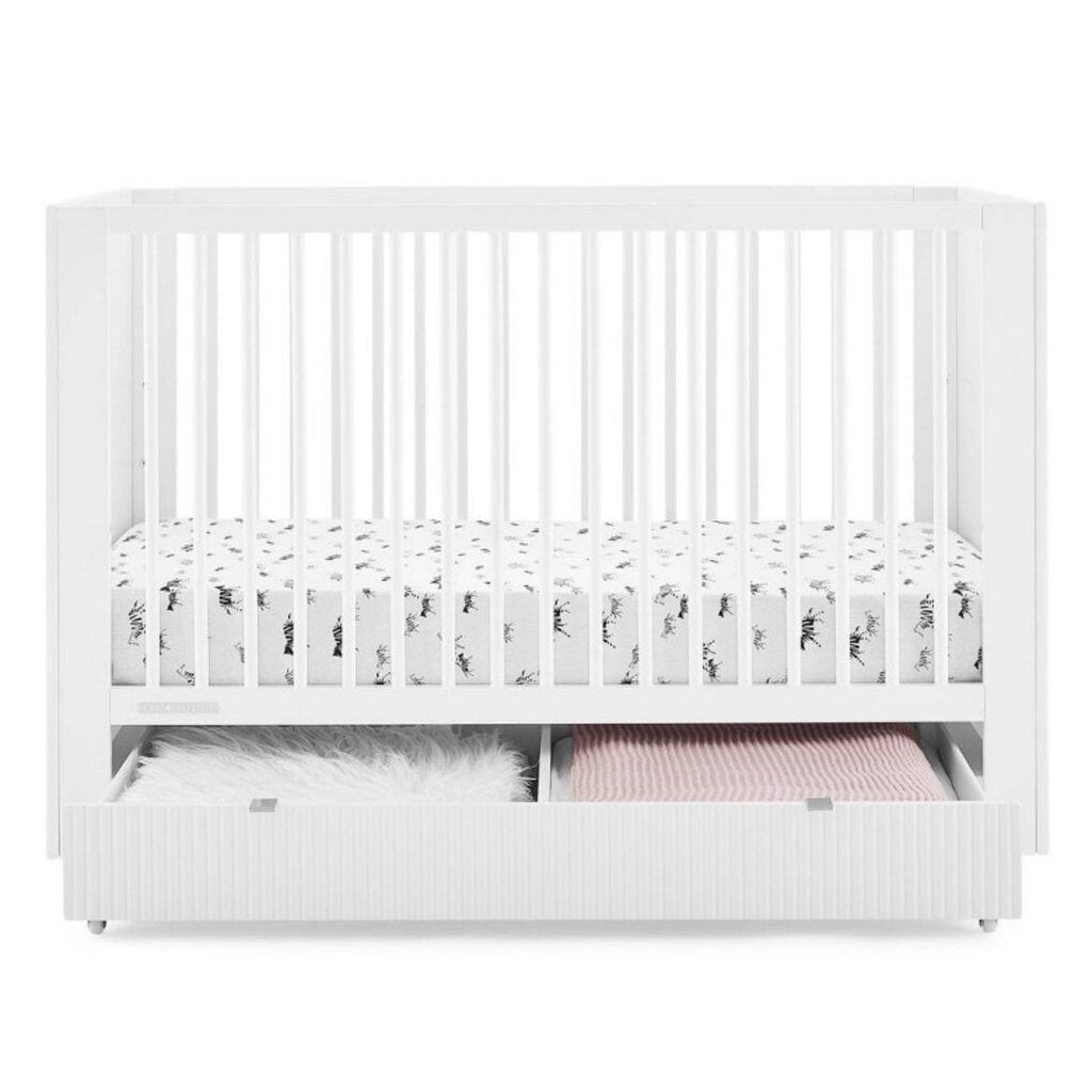 Cassie 4-in-1 Convertible Crib w/ Underdrawer